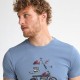 Camiseta Petrol Industries TSR653 Pale Blue