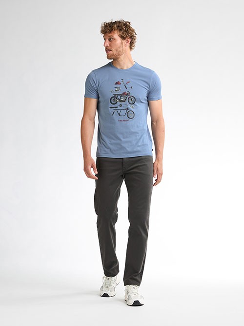 Camiseta Petrol Industries TSR653 Pale Blue