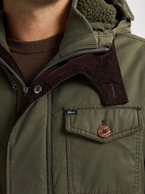 Parka Petrol Industries Jac111 Army Green Parka Petrol Industries Jac111 Army Green
