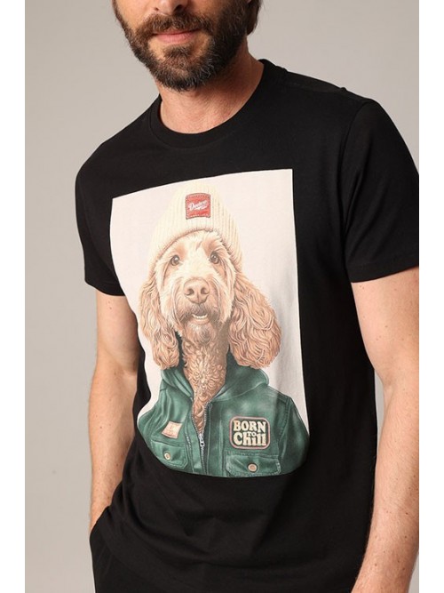 Camiseta Deeluxe Cabo Black Camiseta Deeluxe Cabo Black