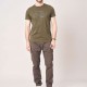 Camiseta M/C Deeluxe Dustborn Dark Khaki