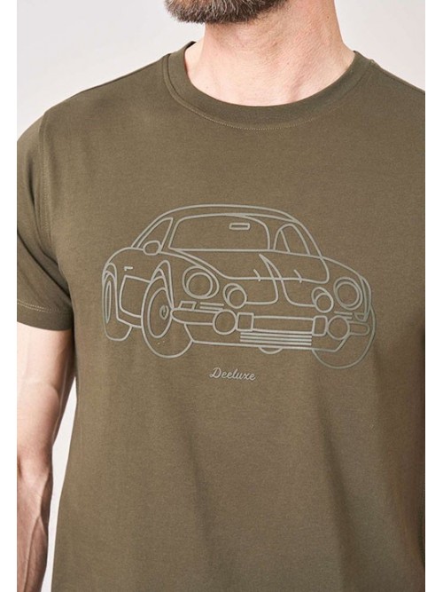 Camiseta M/C Deeluxe Dustborn Dark Khaki