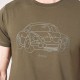Camiseta M/C Deeluxe Dustborn Dark Khaki