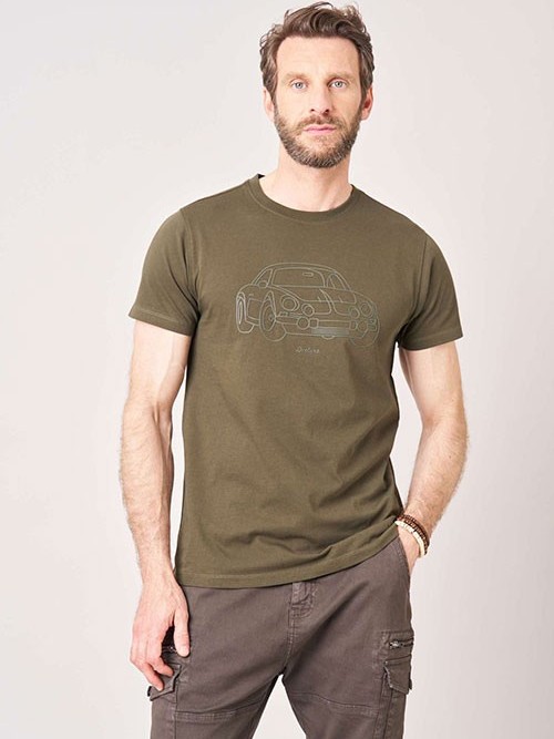 Camiseta M/C Deeluxe Dustborn Dark Khaki
