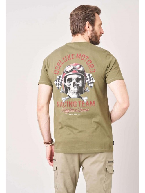 Camiseta M/C Deeluxe Finally Khaki