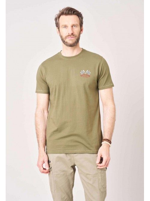Camiseta M/C Deeluxe Finally Khaki