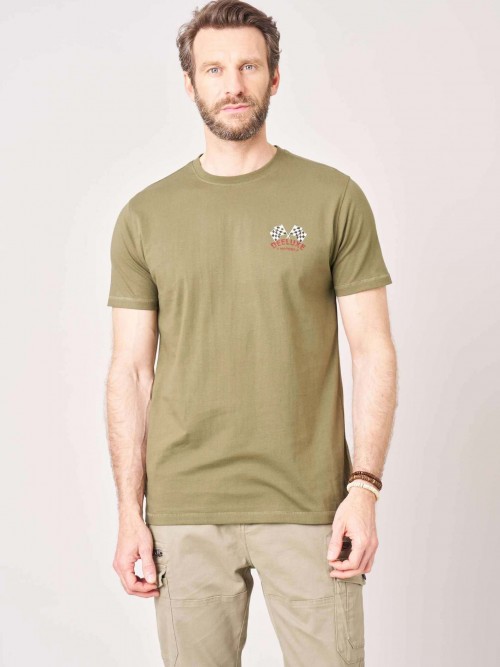 Camiseta M/C Deeluxe Finally Khaki