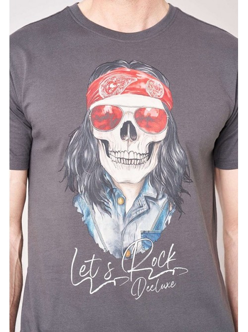 Camiseta M/C Deeluxe Rocker Charcoal