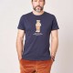 Camiseta M/C Deeluxe CosyBear Night Blue Camiseta M/C Deeluxe CosyBear Night Blue