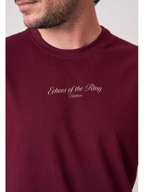 Camiseta M/C Deeluxe Boxe Merlot