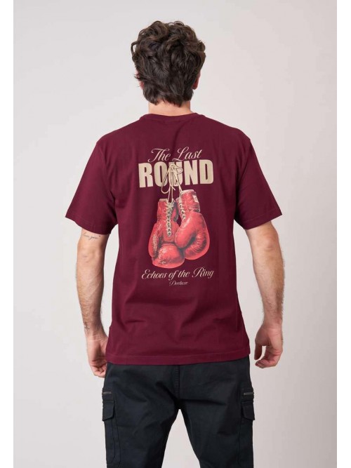 Camiseta M/C Deeluxe Boxe Merlot