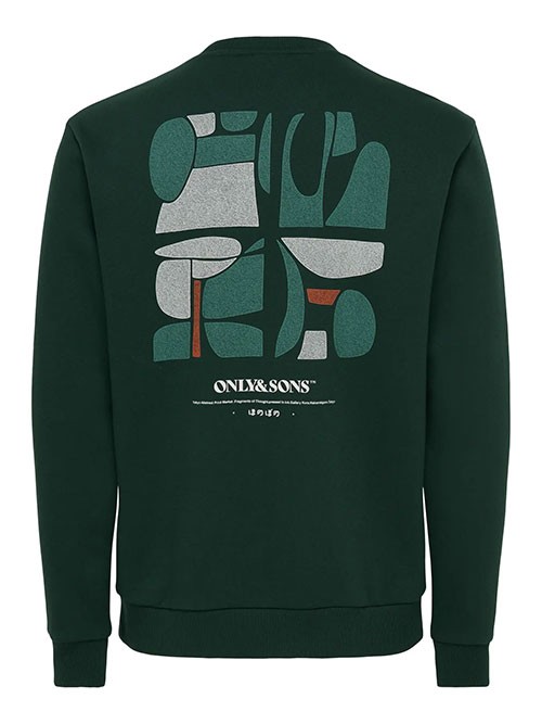 Sudadera Only and Sons Ceres Crew Neck Pine Grove