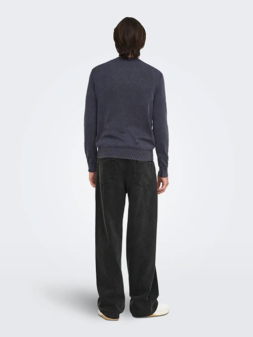 Jersey fino Only and Sons Garson Dark Shappire