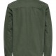 Cazadora Only and Sons Ray Washed Zip Thyme