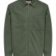Cazadora Only and Sons Ray Washed Zip Thyme