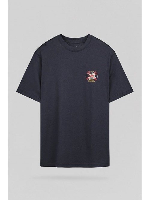 Camiseta M/C Teddy Smith Motoheat Navy