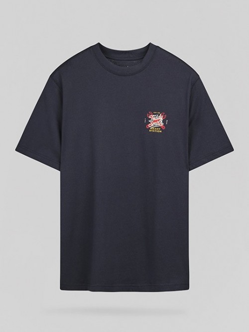 Camiseta M/C Teddy Smith Motoheat Navy