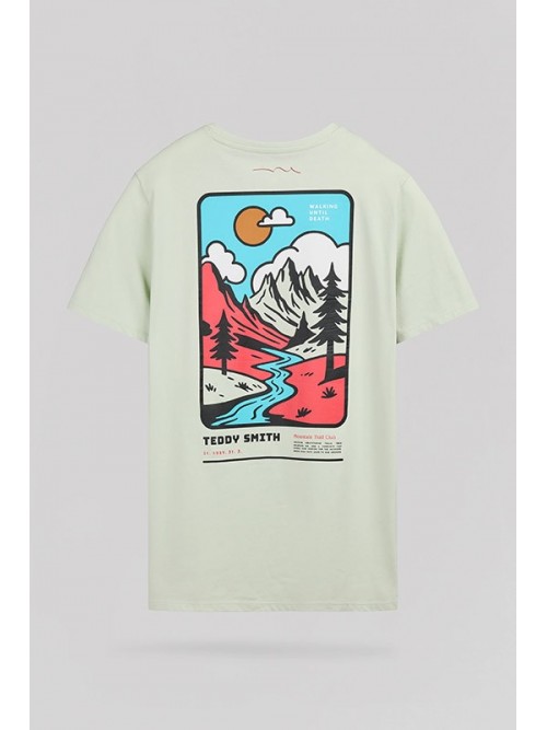 Camiseta M/C Teddy Smith Trail Vert