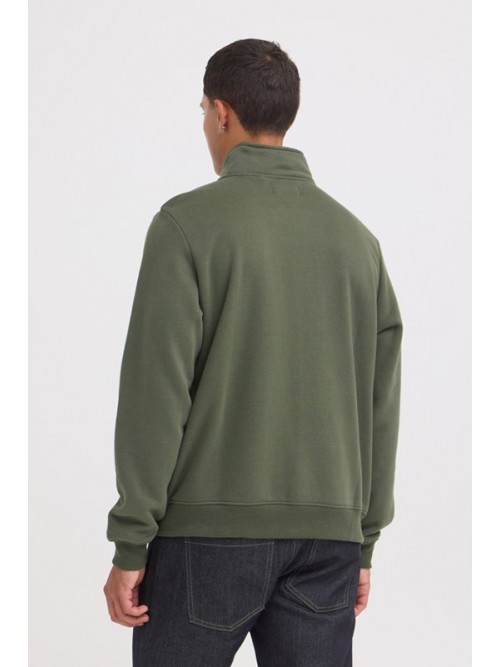 Sudadera Blend Half Zip Kenji Verde