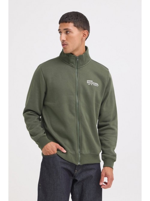 Sudadera Blend Half Zip Kenji Verde
