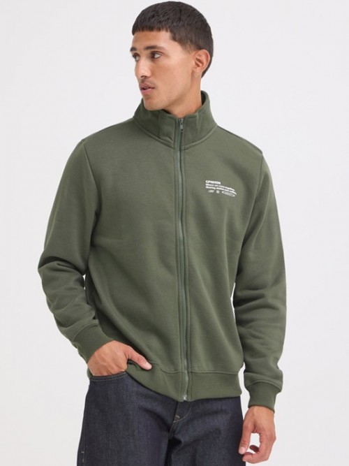Sudadera Blend Half Zip Kenji Verde