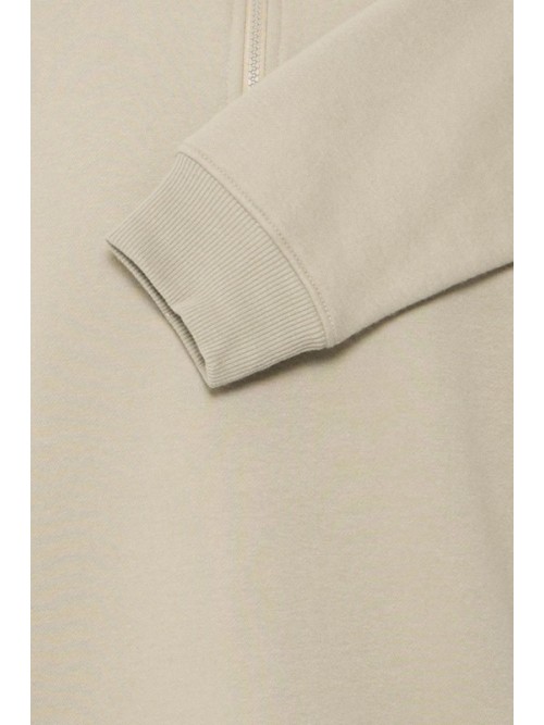 Sudadera Blend Half Zip Kenji Beige