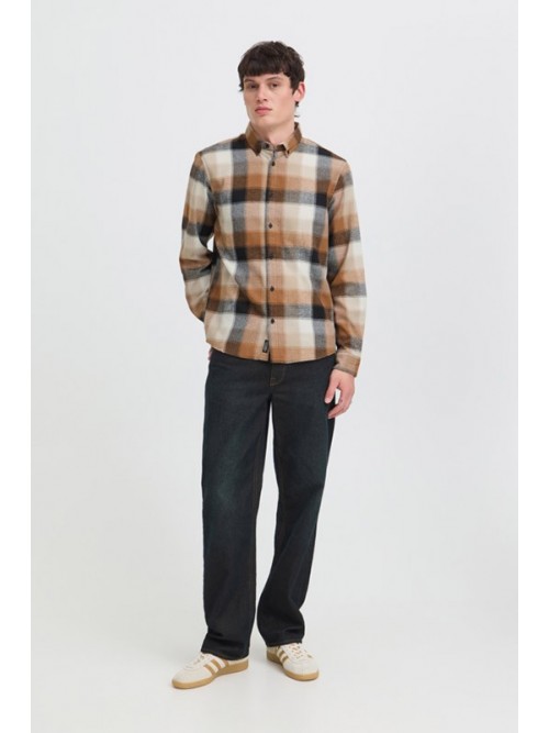 Camisa M/L Blend Cody Brown