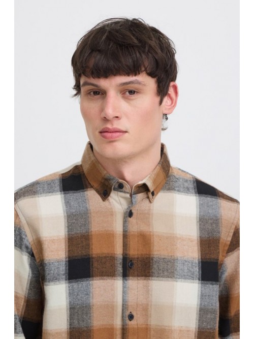 Camisa M/L Blend Cody Brown