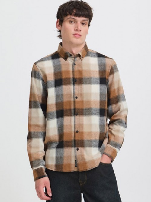 Camisa M/L Blend Cody Brown