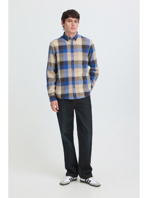 Camisa M/L Blend Cody Blue Camisa M/L Blend Cody Blue