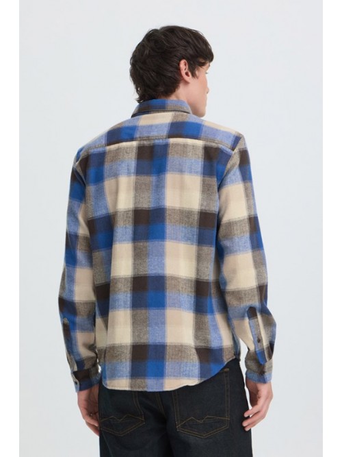 Camisa M/L Blend Cody Blue Camisa M/L Blend Cody Blue