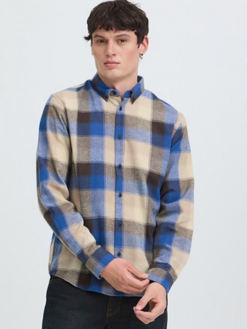 Camisa M/L Blend Cody Blue