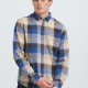 Camisa M/L Blend Cody Blue Camisa M/L Blend Cody Blue