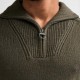 Jersey Cuello Alto cremallera Petrol Industries KWC258 Beluga