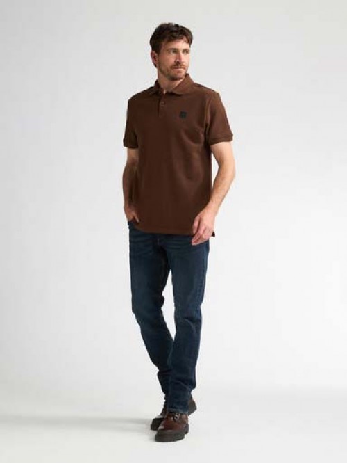 Polo M/C Petrol Industries POL902 Saddle Brown