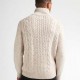 Jersey Cuello alto Petrol Industries KWC211 Antique White Melee