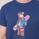 Camiseta M/C Deeluxe Snowbear Navy