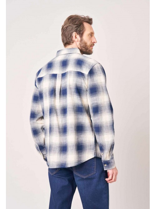 Camisa M/L Deeluxe Zengo Navy