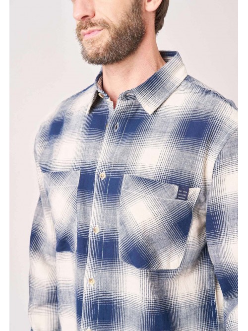 Camisa M/L Deeluxe Zengo Navy