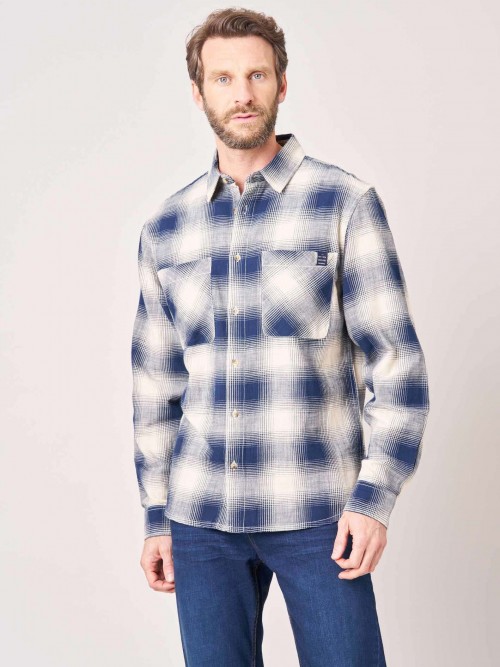 Camisa M/L Deeluxe Zengo Navy