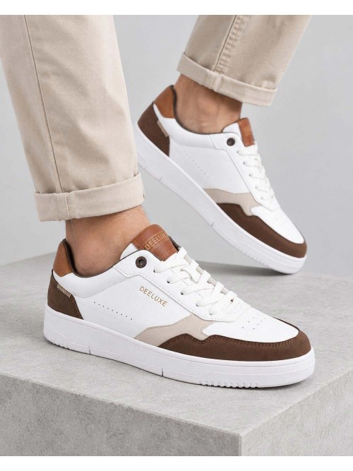 Deportiva Deeluxe Dahira White/Brown