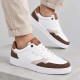 Deportiva Deeluxe Dahira White/Brown