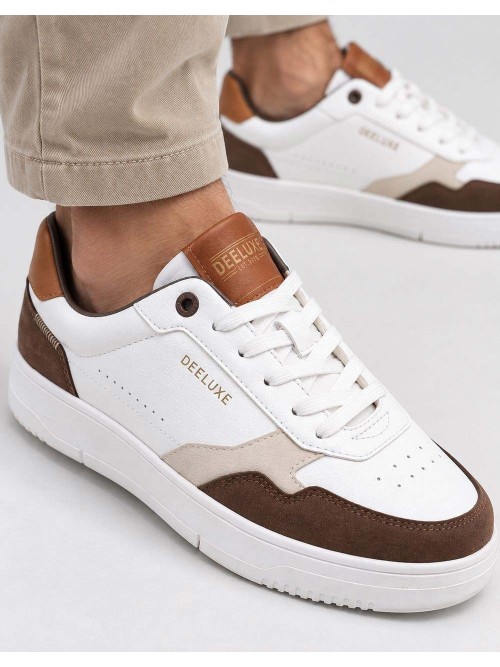 Deportiva Deeluxe Dahira White/Brown