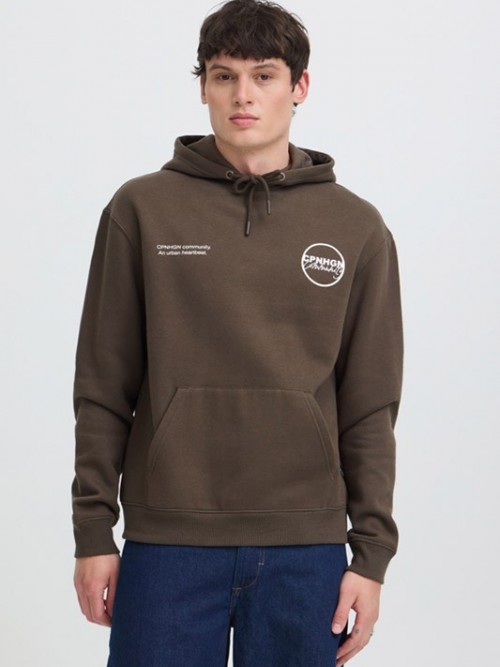 Sudadera Blend Louis Graphic Turkish Coffee